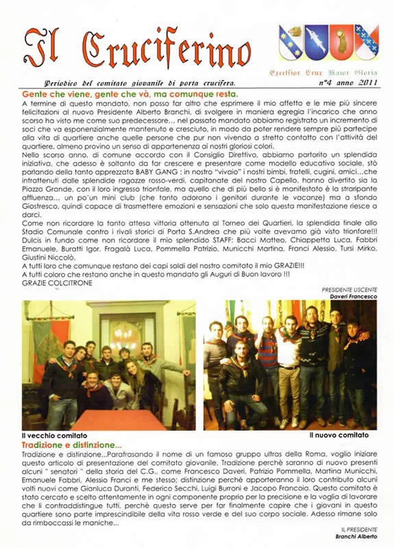IL CRUCIFERINO - Anno 03 - n. 01 - giugno 2011