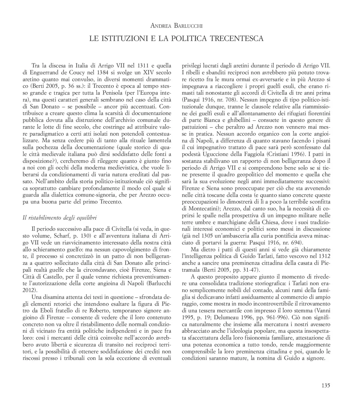 Arezzo nel Medioevo - A. Barlucchi