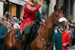 Sfilata e al quartiere prima di entrare