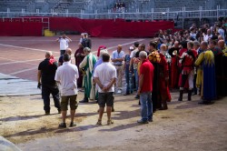 Sfilata e pioggia