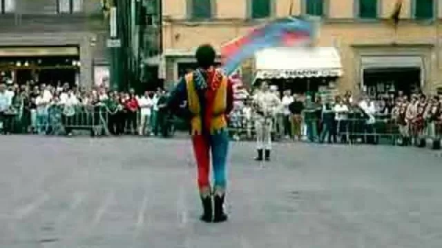 Sbandieratori di Arezzo a Cortona (Coppia) - ps6tnjYOtzI