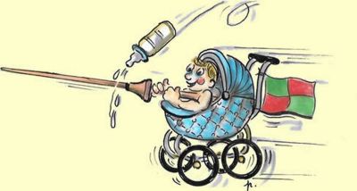 Un primo fiocco azzurro ... ma RossoVerde .. dell'anno!!!