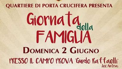 Domenica 2 ... tutti alla GIORNATA della FAMIGLIA