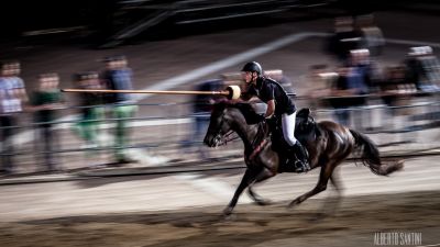 Prove in piazza dei Giostratori