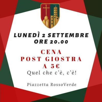 Stasera cena .... Quel che c’è c’è