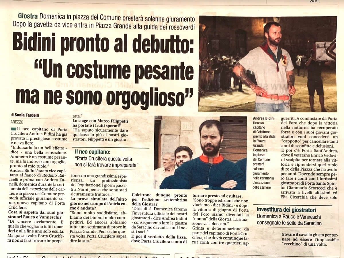 Rassegna stampa venerdi 23 agosto 2019