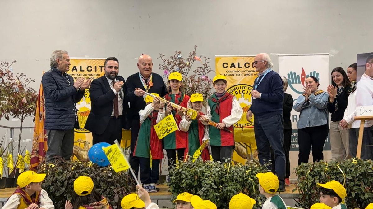 La giostra dei bambini del Calcit!