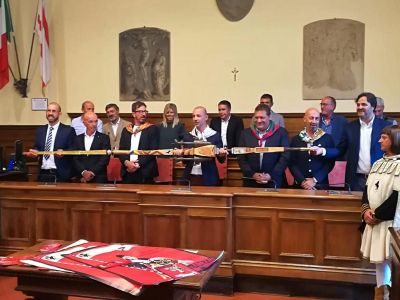 Presentata la Lancia d'Oro della 139esima Giostra del Saracino