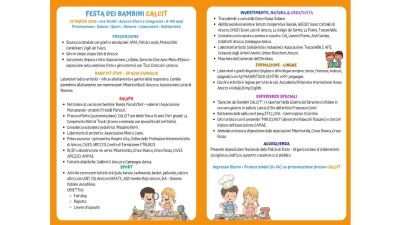 Festa dei bambini CALCIT -15 marzo