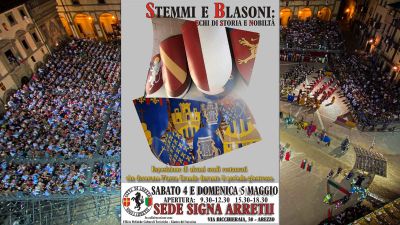 Un weekend alla scoperta degli scudi di Piazza Grande nella sede di Signa Aretii