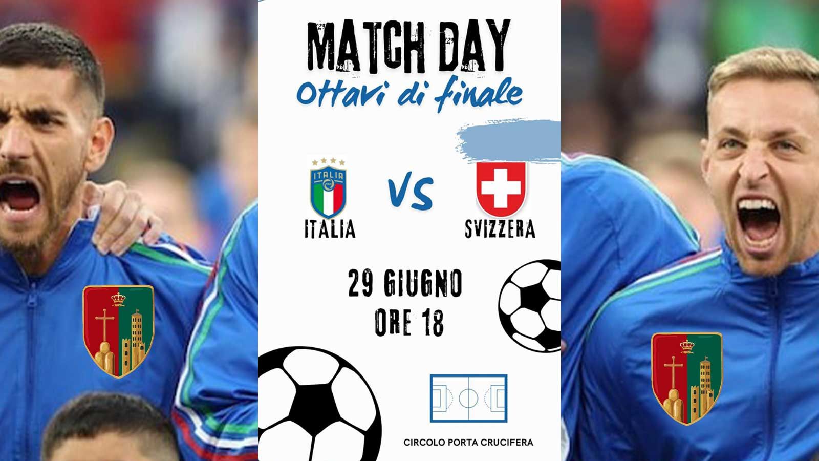 Sabato 29 giugno al Circolo Italia Svizzera