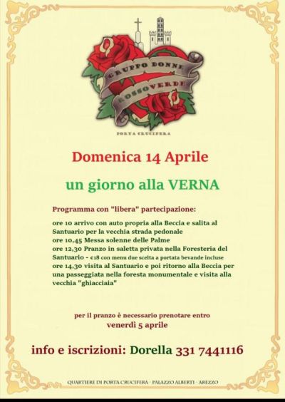 Donne alla Verna domenica 14