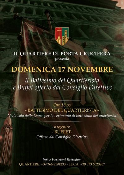 Festa del Patrono e Battesimo del Quartierista 2019