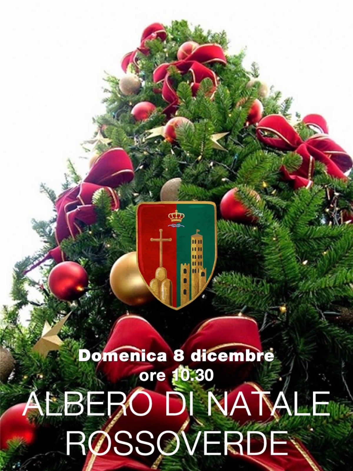 Domenica 8 addobbiamo l'albero di Natale