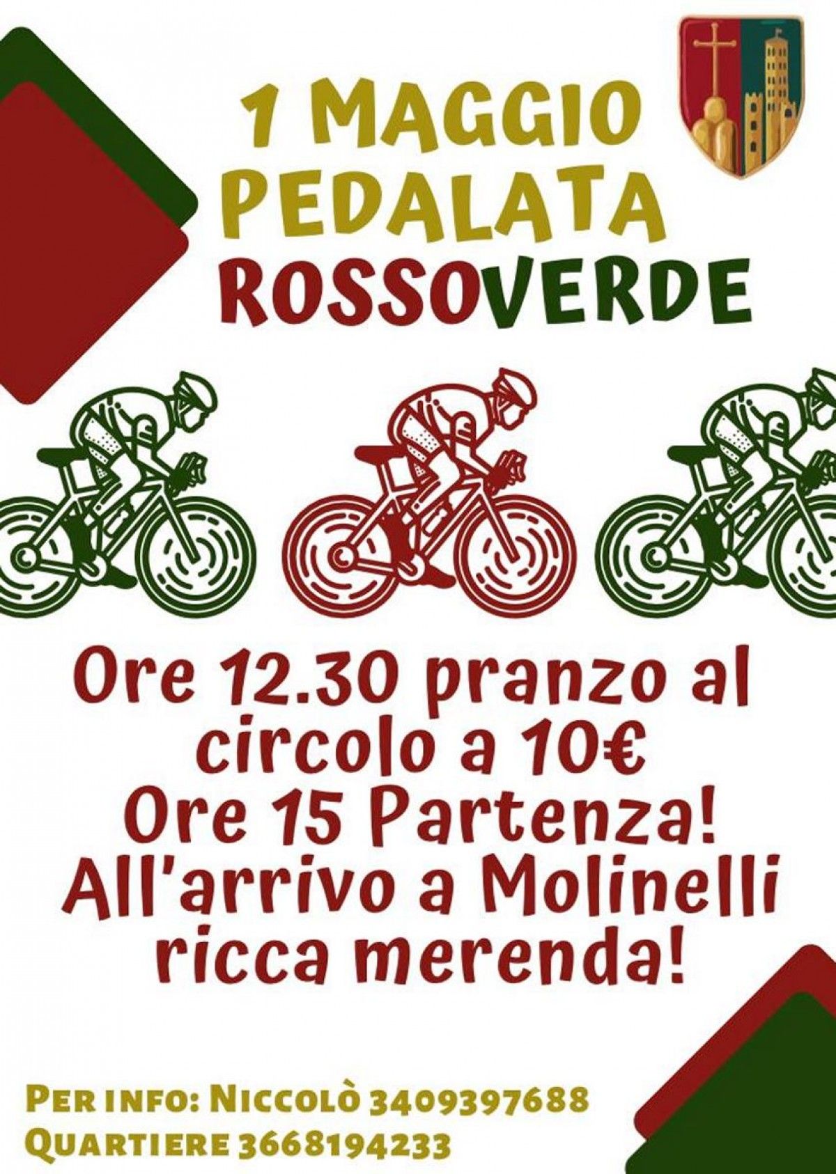 Pedalata del primo maggio 2019