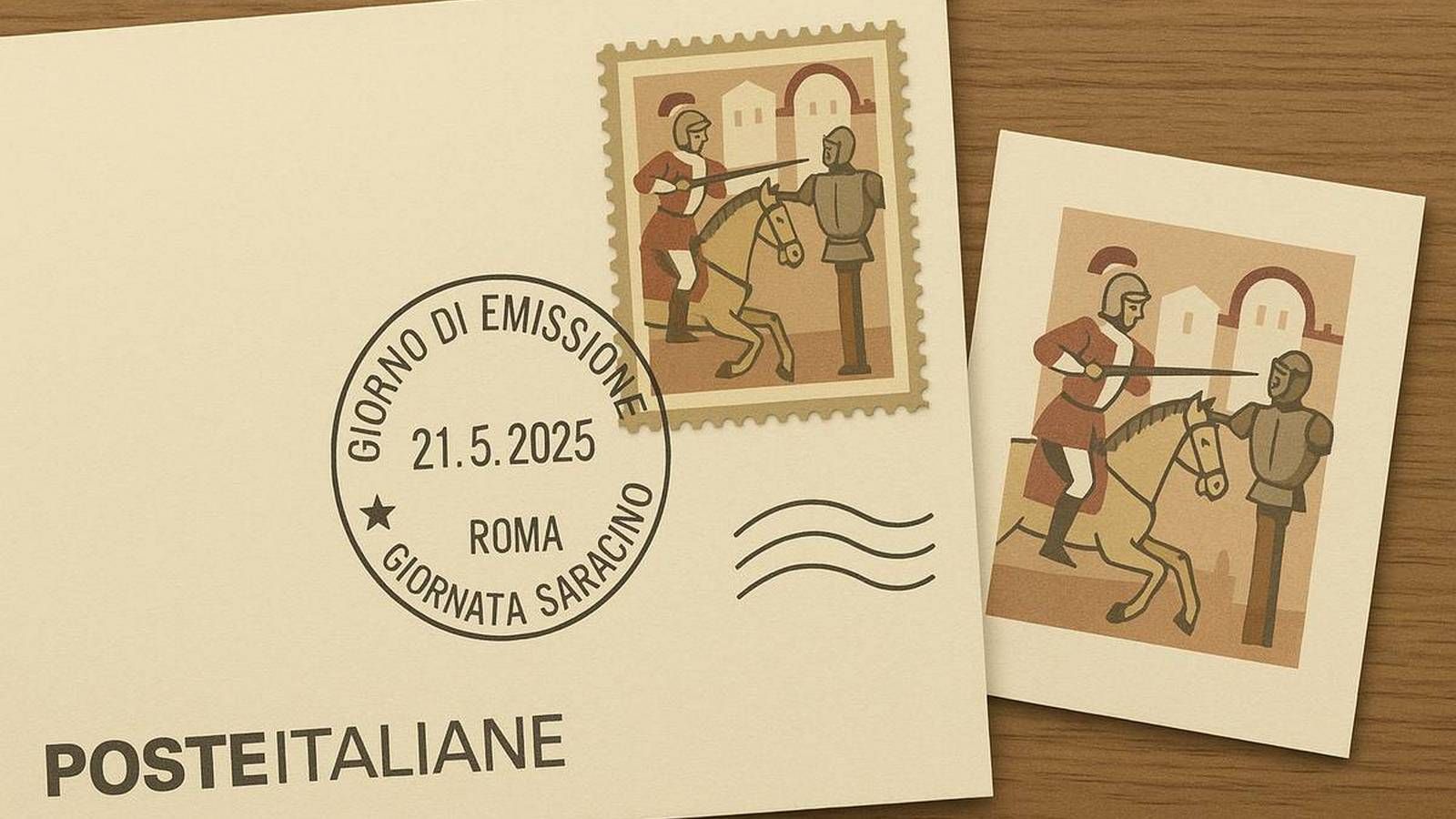 Presentazione francobollo dedicato alla Giostra al Ministero delle imprese e del made in italy