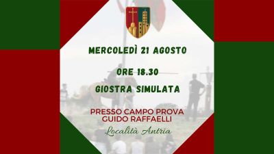 Mercoledì al Campo Prova sfida interna dei Giostratori