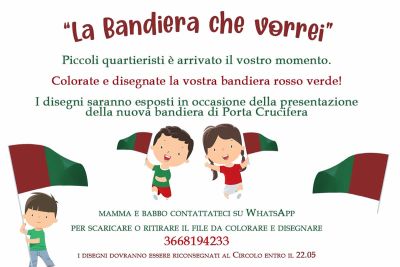 Iniziativa per i giovanissimi ... La Bandiera che vorrei!