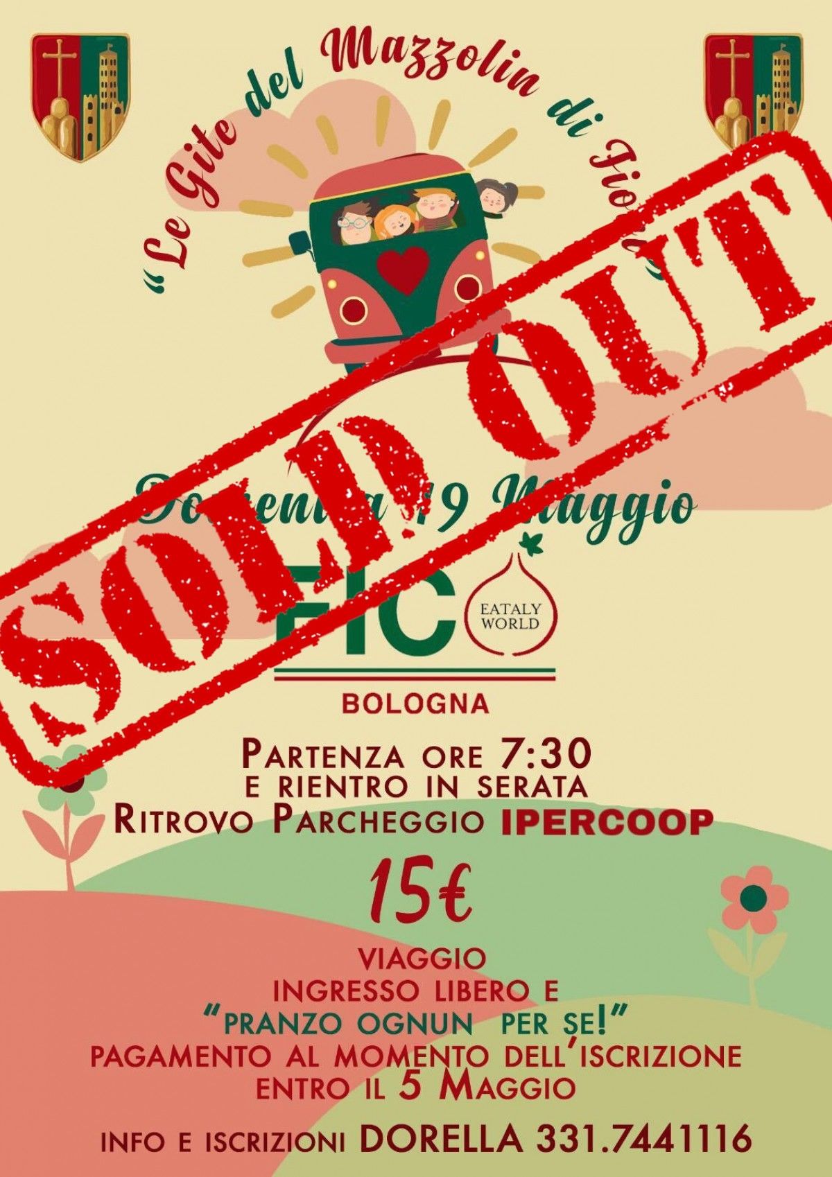 Domenica 19 maggio a Bologna con le Gite del Mazzolin di Fiori