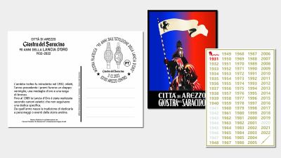 Sabato 3 dicembre annullo filatelico dei 90 anni di Lancia d'Oro