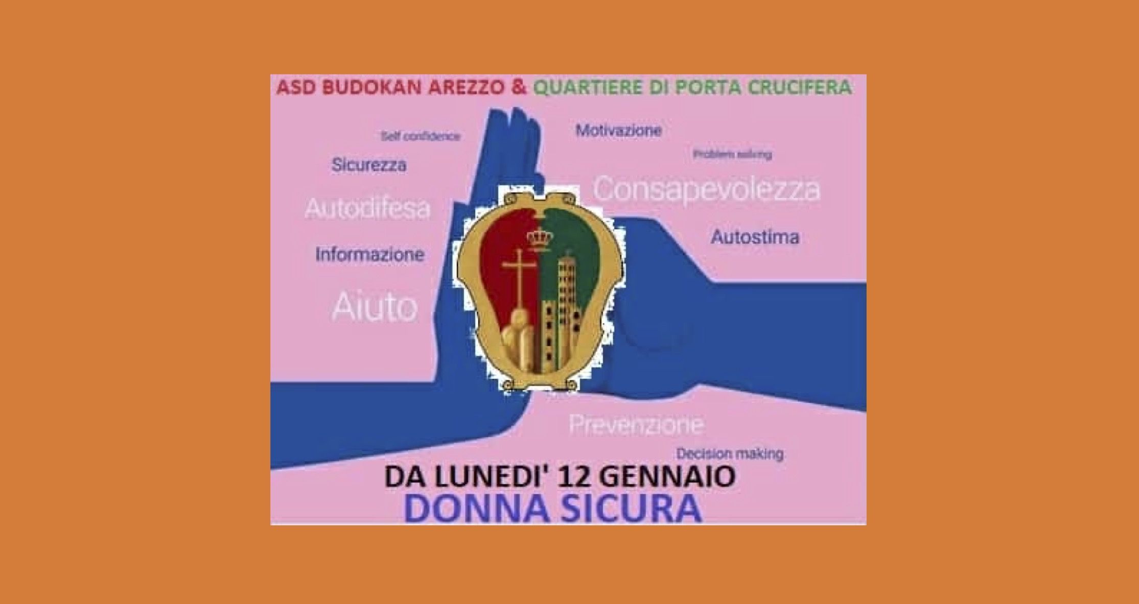 locandina donna sicura