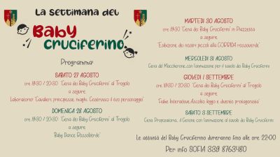 La settimana del Baby Cruciferino!!!!