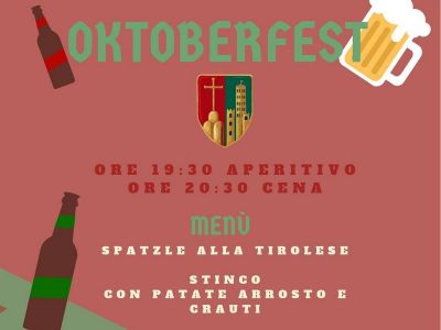 Sabato 19 - OKTOBERFEST a Villa Severi