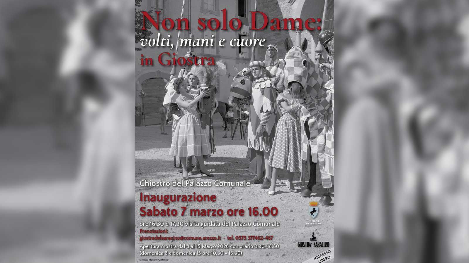 Giornata Internazionale della donna: Mostra "Non solo dame"