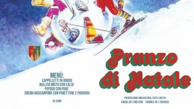 Pranzo di Natale domenica 17 dicembre