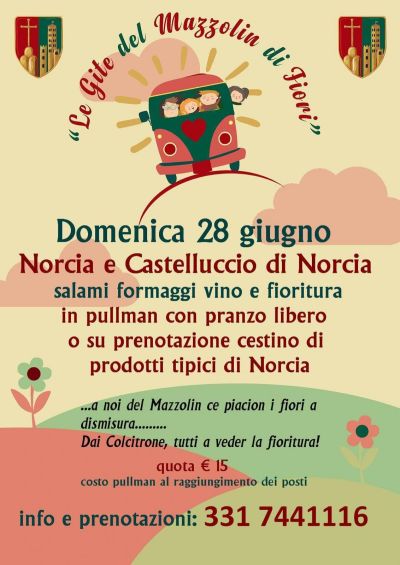 A Norcia e Castelluccio tutti pronti per la prossima scampagnata rosso-verde