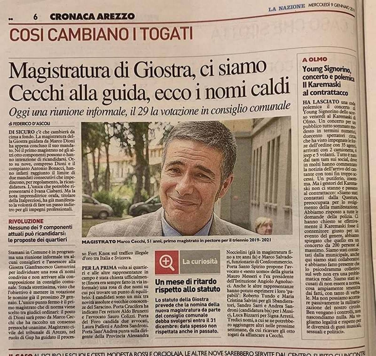 La Magistratura si rinnova