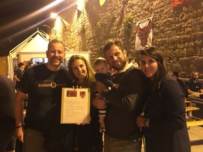 La serata dei nuovi nati e di presentazione del fazzoletto