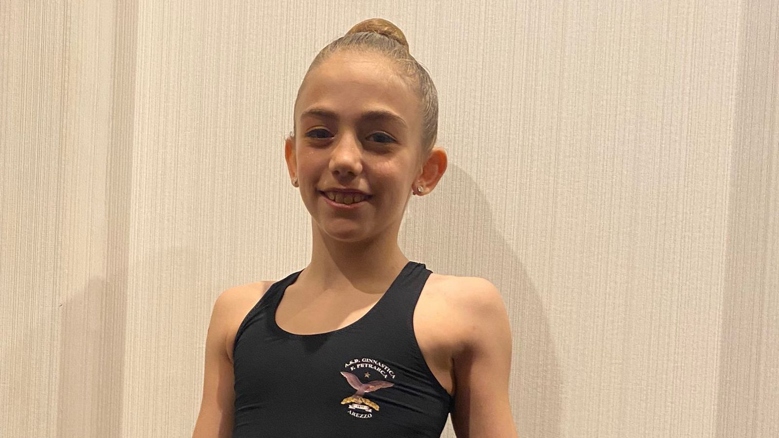 Una ginnasta Rossoverde alle Nazionali di ritmica a Napoli