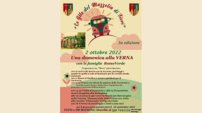 Domenica 2 ottobre con le donne alla Verna!!