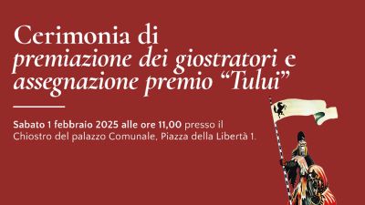 Sabato 1 febbraio cerimonia di premiazione dei giostratori