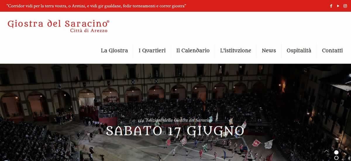 Online il nuovo sito della Giostra