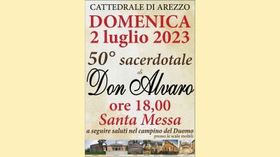 50º anniversario sacerdotale di Don Alvaro
