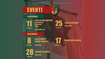 Novembre e dicembre in RossoVerde