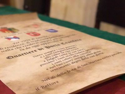 Il battesimo dei Quartieristi