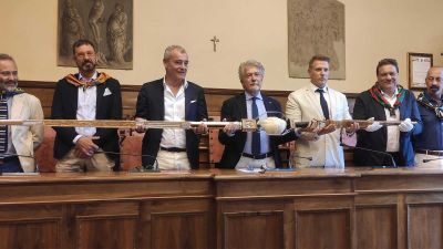 Presentata la Lancia d'Oro della 142a edizione della Giostra del Saracino